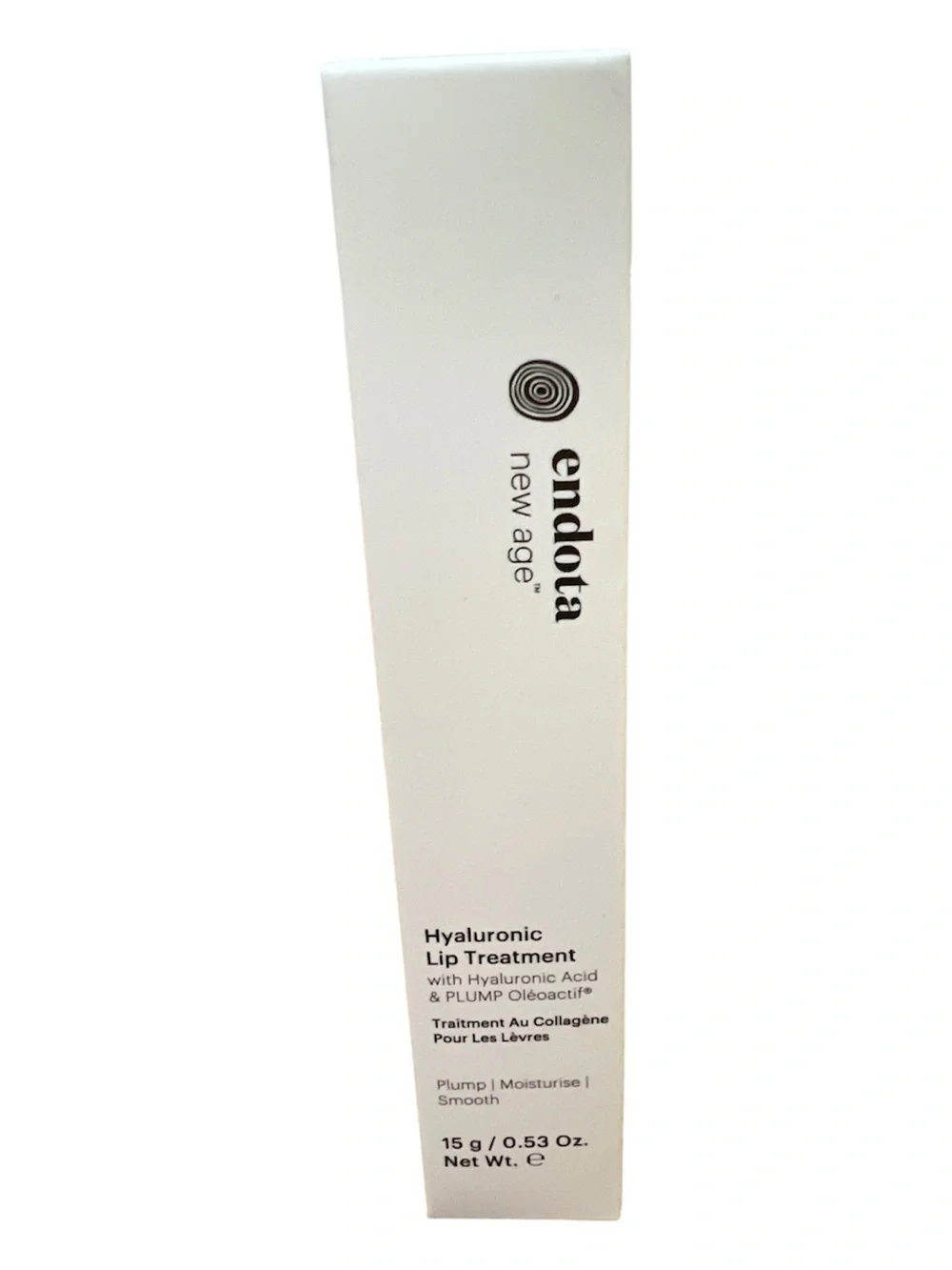 Endota New Age Hyaluronic Lip Treatment with Plump Oleoactif 15g/.53oz NIP